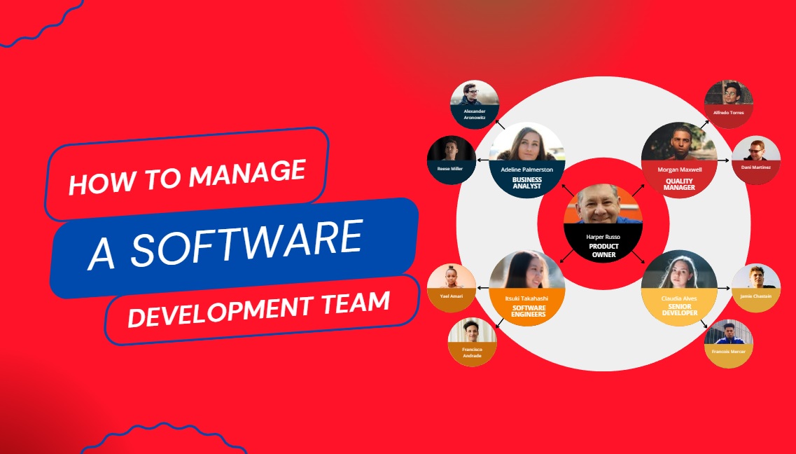 how to manage a software development team