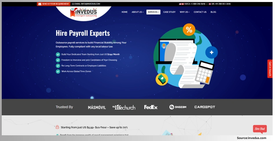Invedus - Top Payroll Outsourcing Company
