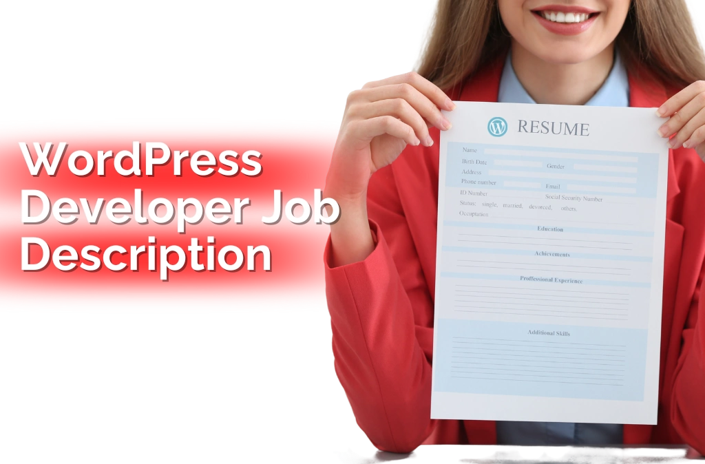 Senior/Lead WordPress Developer Job Description Template 2
