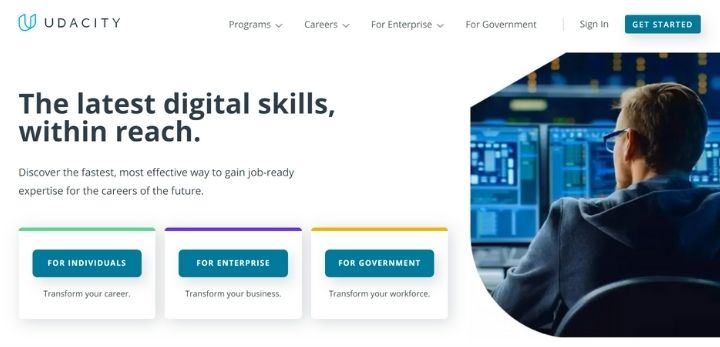udacity online learning platforms