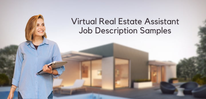 real estate assistant job description sample