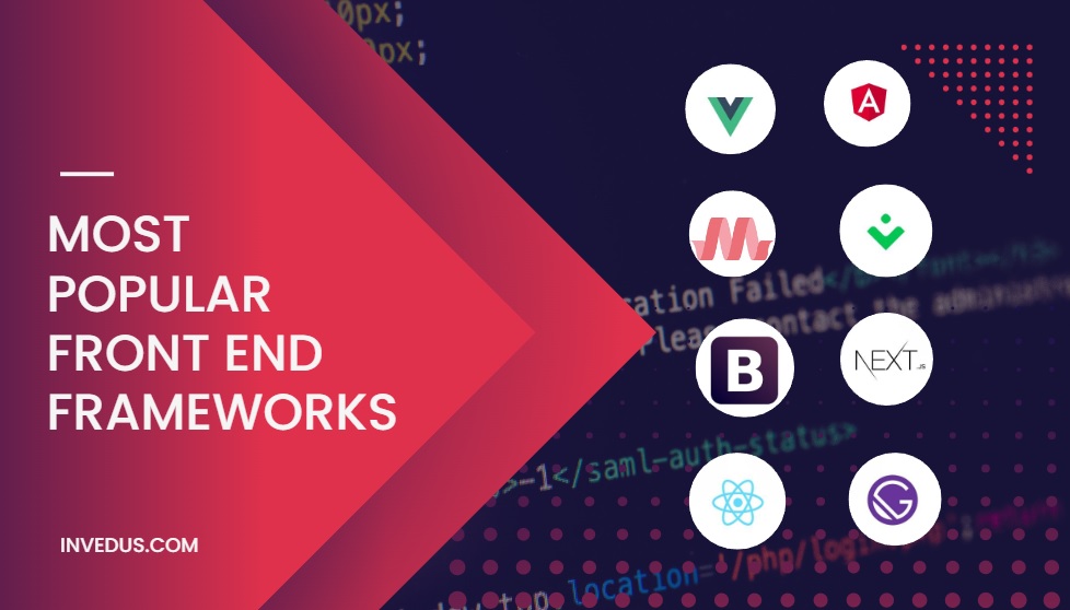 most popular front end frameworks