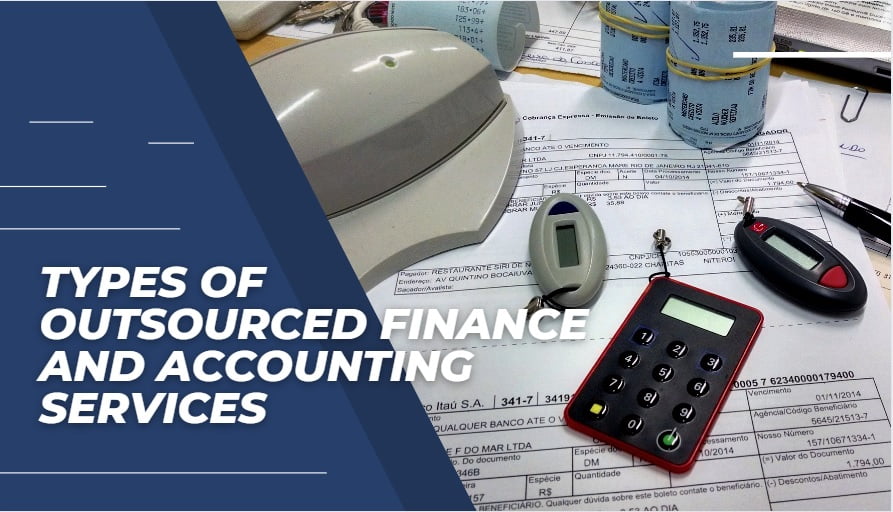 Types of outsourced finance and accounting services
