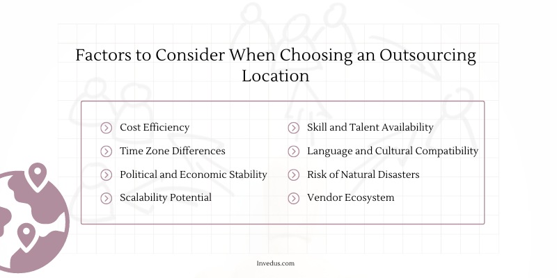 Choosing an Outsourcing Location