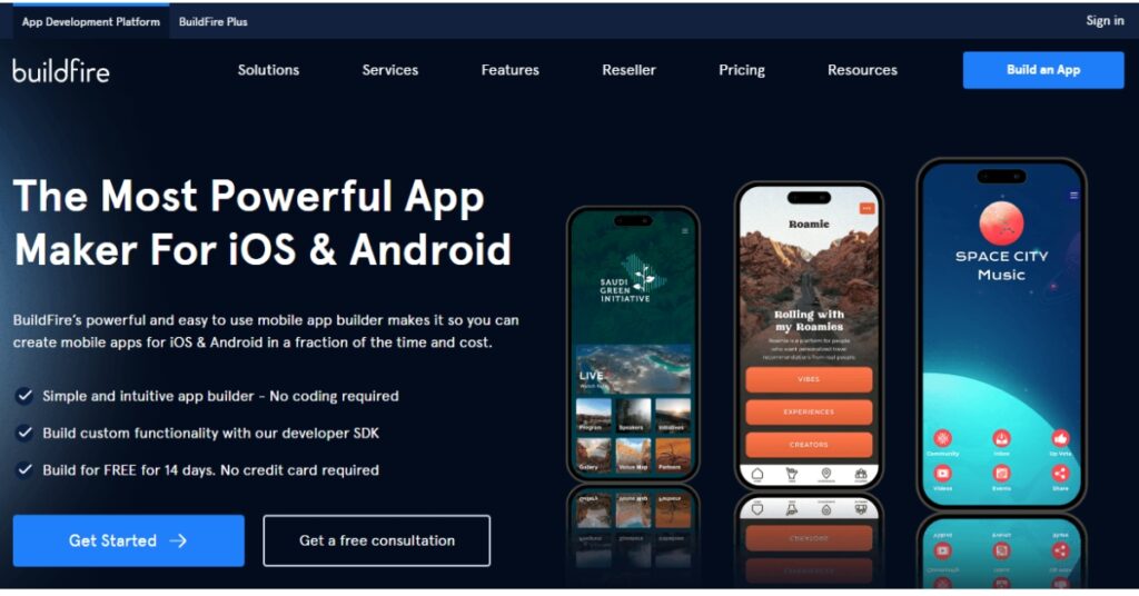 BuildFire App Development