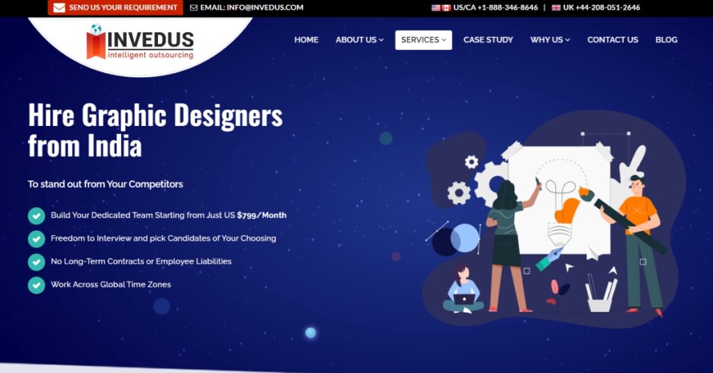 Invedus Graphic Design Company London