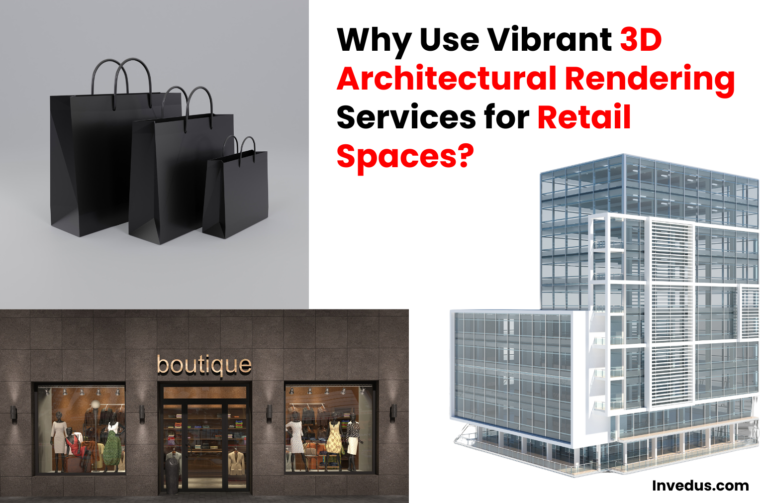 Why Use Vibrant 3D Architectural Rendering Services for Retail Spaces