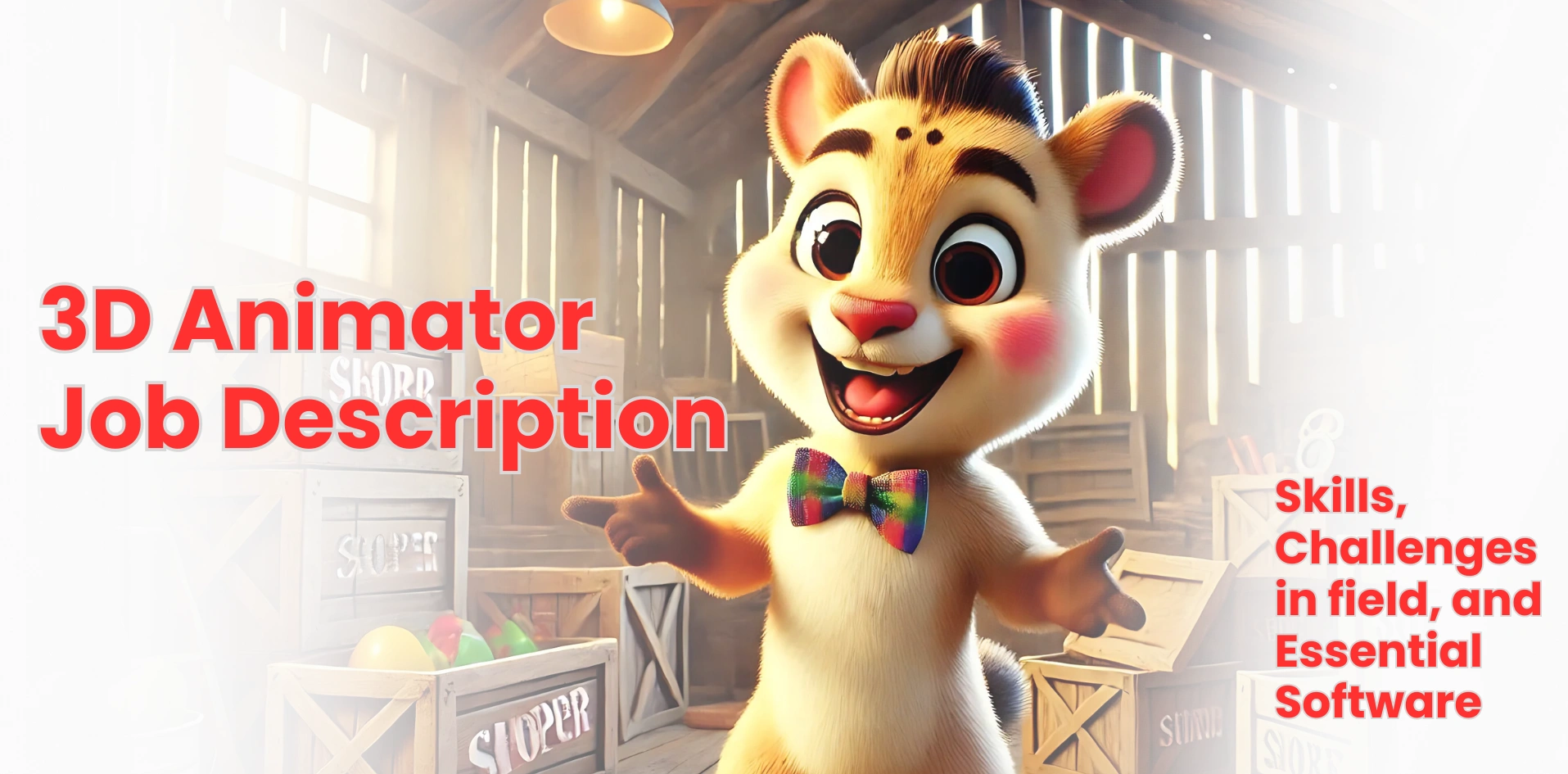 3D animator job description