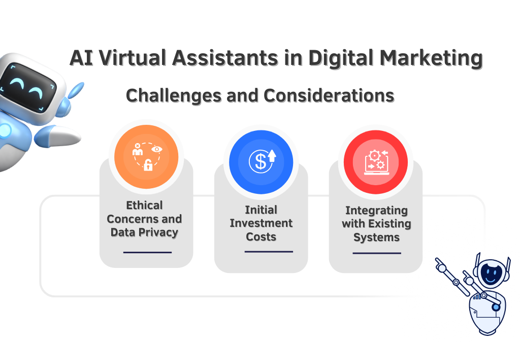 ai virtual assistants in digital marketing challenges and considerations