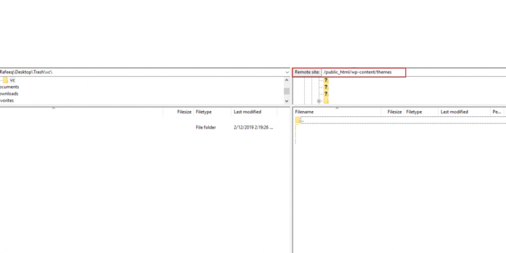 Updating Your Theme Manually Using FTP