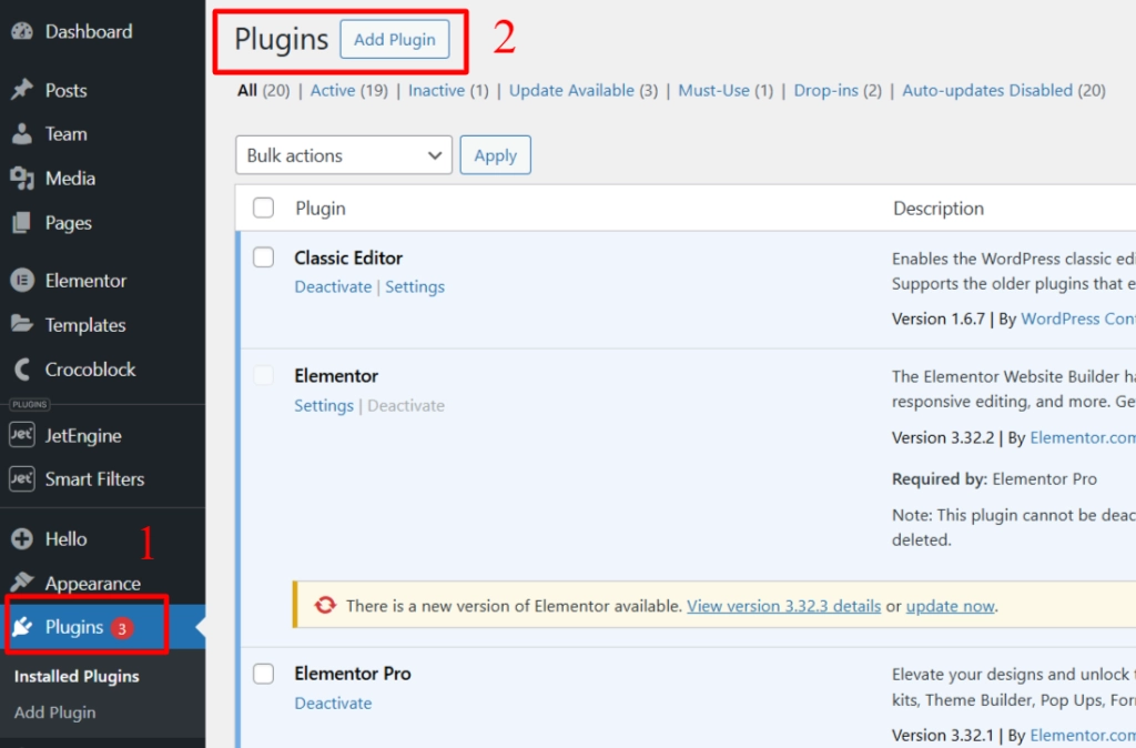 Step 1: Install the UpdraftPlus Plugin