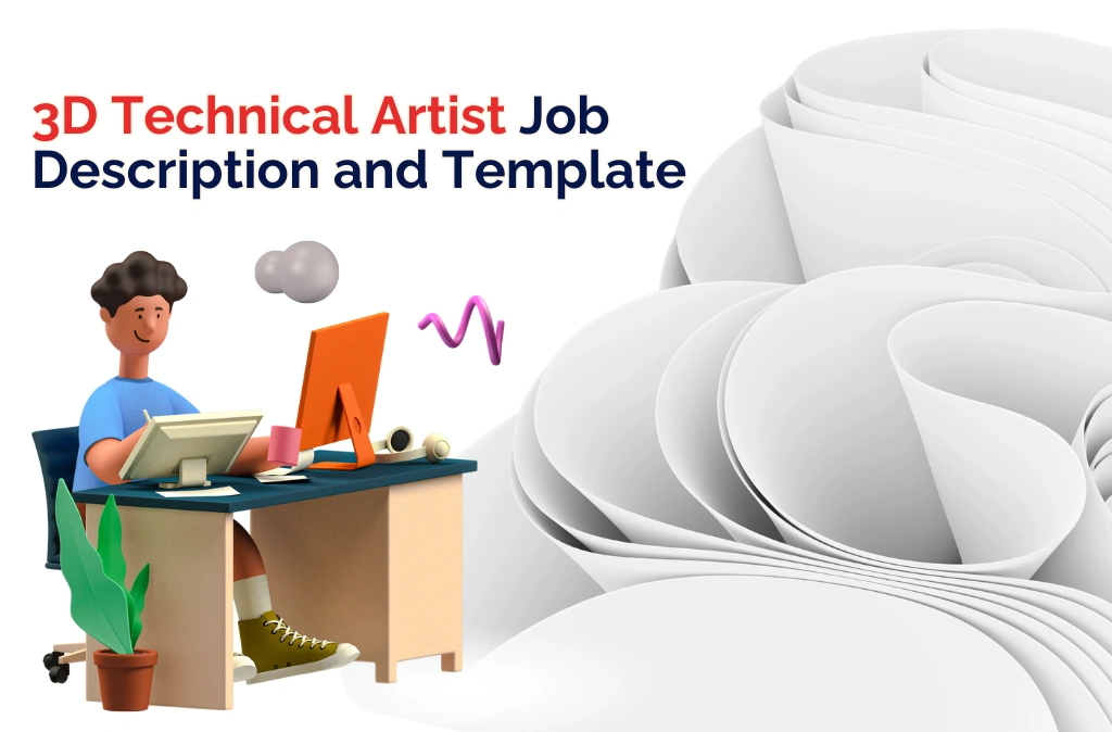 3d technical artist job description and template